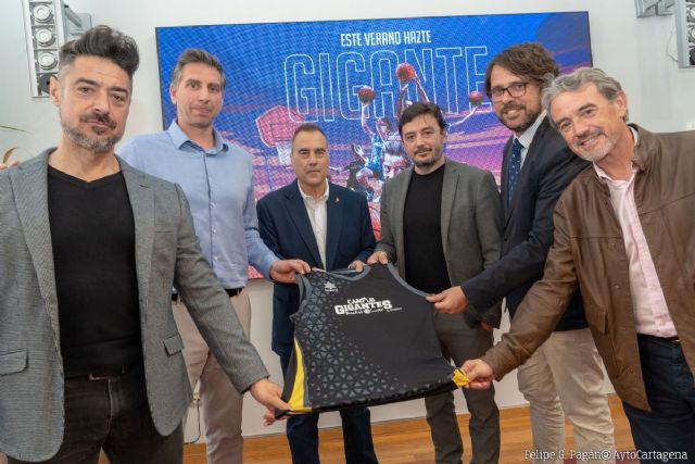 El Palacio de Deportes de Cartagena abre sus puertas este verano al Campus Gigantes de Baloncesto