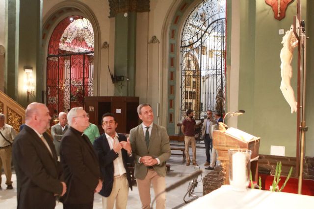 El Cristo de Juan de Austria regresa a Cartagena tras su restauración