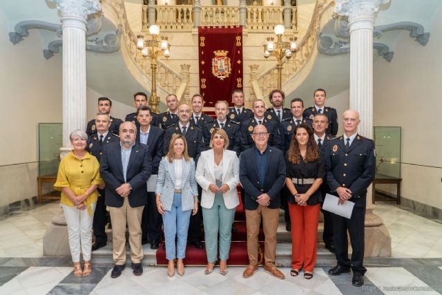 Once nuevos bomberos toman posesión en Cartagena mediante promoción interna