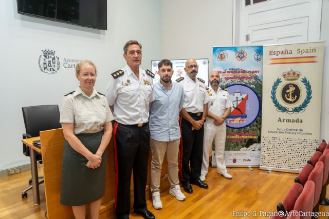 Militares de todo el mundo participan en Cartagena en el Campeonato de Carreras de Orientación que organiza la Armada