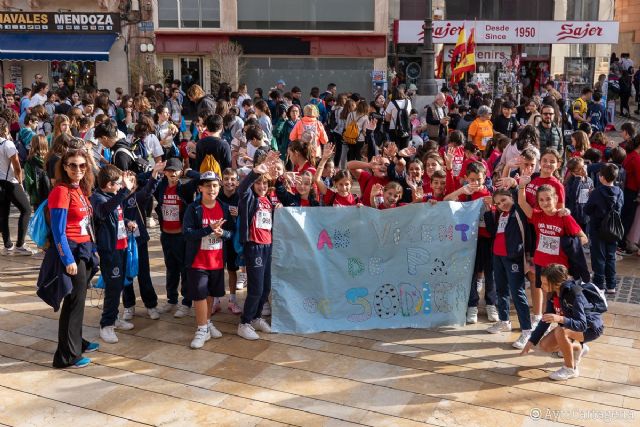 Cartagena conmemora el Día Mundial de la Diabetes con una marcha solidaria a Cala Cortina