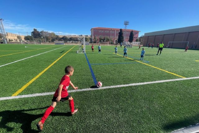 E.M.F. Fuente Álamo Gesa, Evangélico F.C. y E.F. Albujón primeros clasificados en cadetes