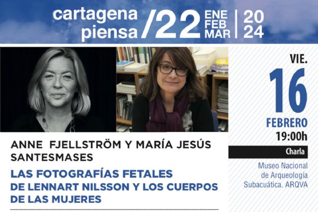 Cartagena Piensa ofrece una charla sobre Las fotografías fetales de Lennart Nilsson y los cuerpos de las mujeres