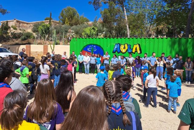 El Grupo Scout Imhalala Panzi pone en marcha un Aula de la Naturaleza en el Centro Juvenil de Canteras