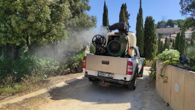 Sanidad realiza labores de fumigación en las inmediaciones de los escenarios de La Mar de Músicas