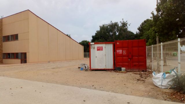 Las obras de la nueva Escuela de Música de Pozo Estrecho están paradas