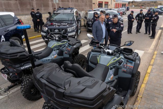 El Ayuntamiento ha dotado este año a la Policía Local con medios materiales que superan los 800.000 euros