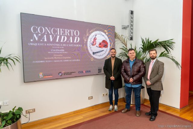 La Orquesta Sinfónica de Cartagena ofrece un concierto navideño gratuito en la Iglesia del Carmen