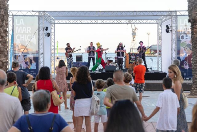 Techno y funk este miércoles en La Mar de Músicas con un concierto infantil gratuito de artilugios reciclados