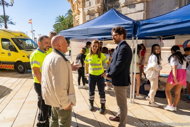 Cartagena se suma al Día Europeo de Concienciación ante la Parada Cardíaca