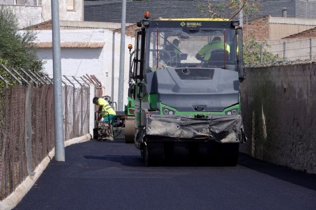 Cartagena destina más de 3 millones de euros para mejorar el asfalto en barrios y diputaciones