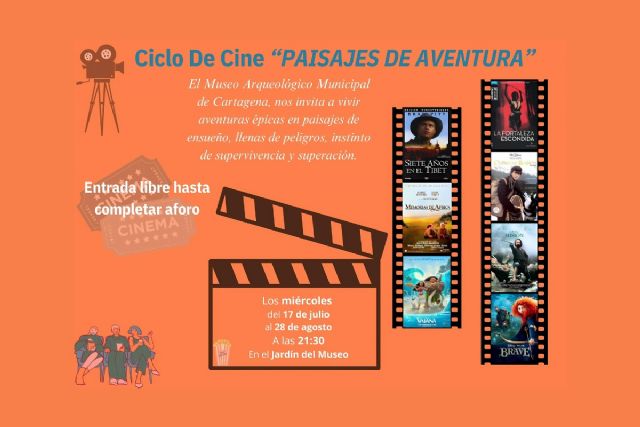 Brad Pritt protagoniza hoy miércoles el estreno del cine gratuito en los jardines del Museo Arqueológico de Cartagena