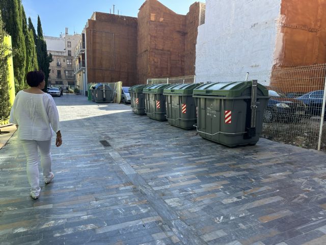 MC demanda el soterramiento de los contenedores de basura en el casco antiguo de Cartagena