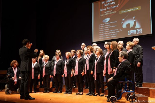 La XXVI Muestra de Canto Coral por la festividad de Santa Cecilia reunirá a siete agrupaciones