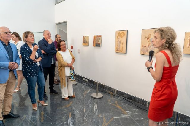 El Museo Teatro Romano de Cartagena acoge la primera exposición sobre pintura mural que se hace en España