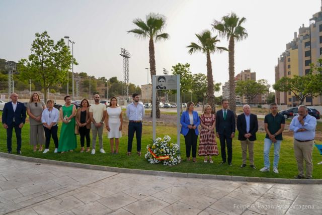 Cartagena dedica una plaza a Miguel Ángel Blanco Garrido en el 27 aniversario de su secuestro y asesinato