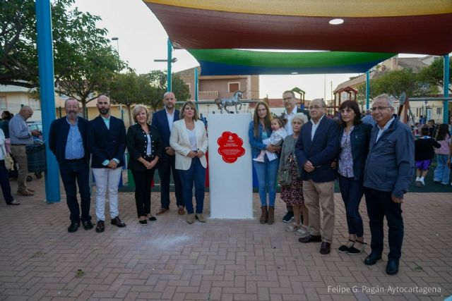 Los Belones dedica un jardín infantil a la pequeña Daniela Pérez Martínez