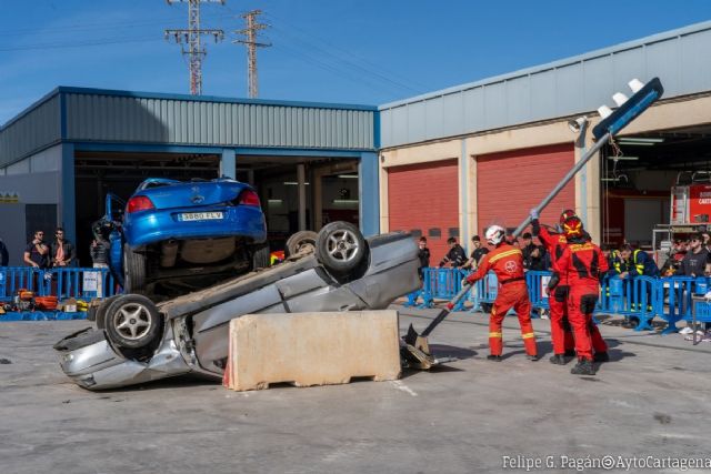 Bomberos de toda España abordarán en Cartagena técnicas de rescate en accidentes de tráfico