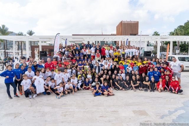 Una gran fiesta de Deporte en la calle despide los actos de Cartagena Ciudad Europea del Deporte