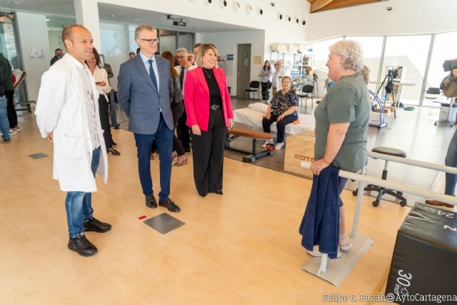 El hospital Santa Lucía de Cartagena cuenta con el primer gimnasio para pacientes oncológicos de la Región