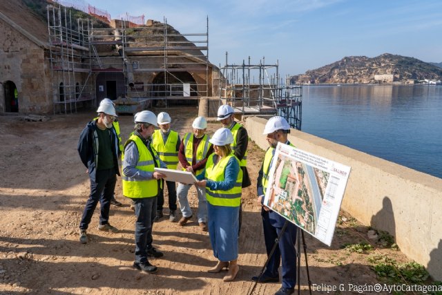 El proyecto de San Leandro incorpora hallazgos históricos que refuerzan el valor de la batería del siglo XIX