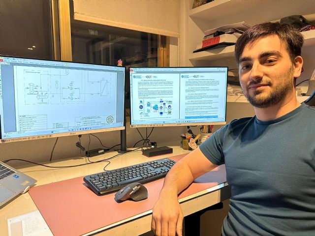 Un alumno de Arquitectura Naval diseña un carguero propulsado con amoníaco verde