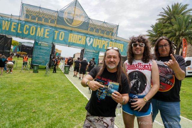 El festival Rock Imperium abre puertas y aguarda hoy el concierto de Judas Priest en Cartagena