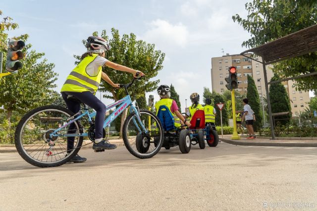 Arranca el nuevo curso en el Parque de Educación Vial de Cartagena