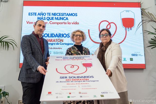 El maratón Ser Solidarios hace un llamamiento para regalar vida este miércoles con cada donación