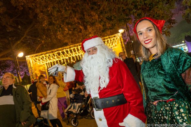 La llegada de Papá Noel protagoniza la agenda de este fin de semana en Cartagena