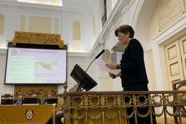 La profesora Stella Moreno, Académica de Honor de la Academia Iberoamericana de Farmacia