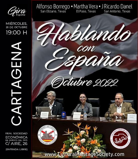 Conferencias sobre la historia compartida entre España y Estados Unidos impartida en Cartagena