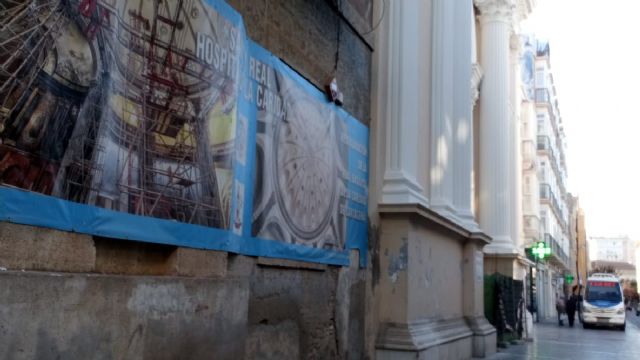 Las obras de restauración de la Basílica de la Caridad están paradas