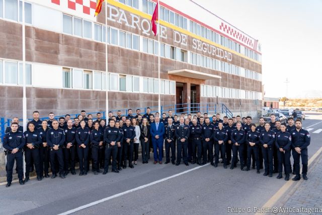 Policía Local de Cartagena se refuerza con el ascenso de dos nuevos inspectores