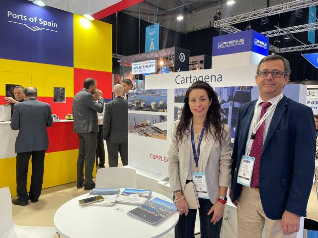 El Puerto de Cartagena potencia en la Feria BreakBulk Europa su posicionamiento en el movimiento de cargas de proyecto