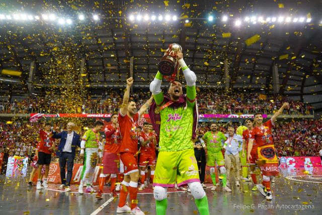 Jimbee gana la primera liga de la historia del fútbol sala en Cartagena