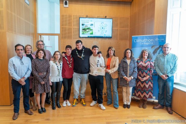 La propuesta de crear un corredor verde para mitigar el cambio climático gana el primer Climathon de Cartagena