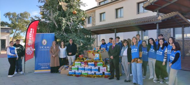 UCAM Cartagena celebra la Navidad con actos solidarios