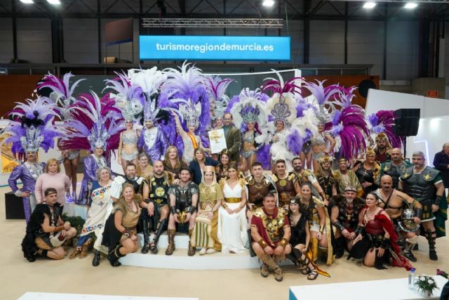 Las fiestas de Cartagena ponen el color a la recepción de visitantes en FITUR