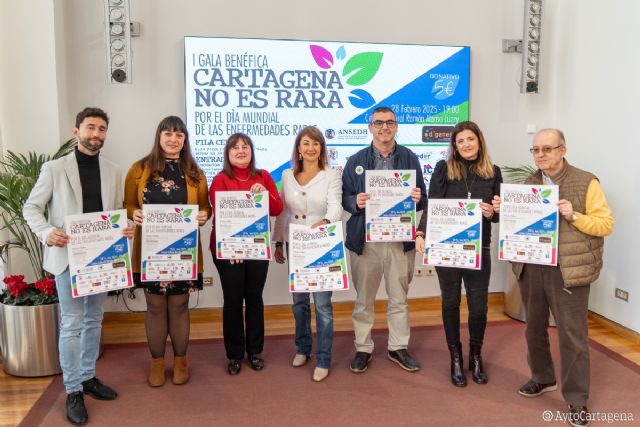 Cartagena celebra una gala benéfica este viernes por las enfermedades raras