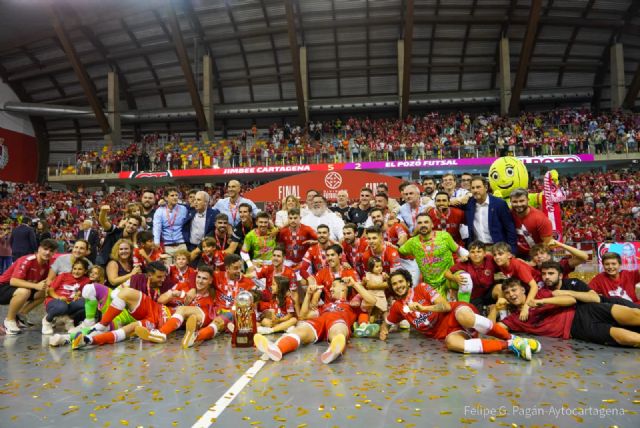 El Jimbee Cartagena celebra la liga este miércoles en la plaza del Ayuntamiento