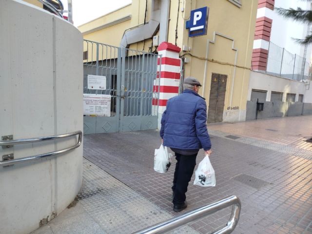 El Partido Cantonal de Cartagena exige la apertura inmediata del parking del Mercado de Santa Florentina