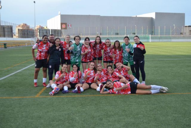 Evangélico F.C. y C.F.F. Cartagena, lideran las categorías femeninas de la liga comarcal de fútbol base