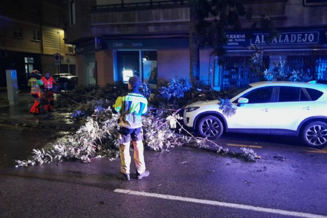 La Manga y Cabo de Palos registran las principales incidencias por las rachas de viento durante la pasada noche