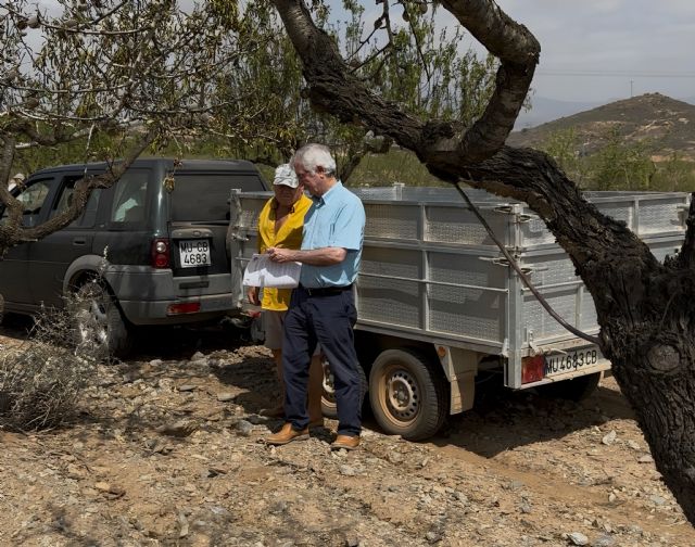 MC pide un riego de socorro para evitar el arranque de unos 200.000 almendros en la zona oeste del municipio