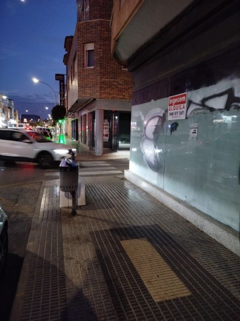 El Partido Cantonal pide más iluminación en la calle Alfonso XIII de Los Dolores