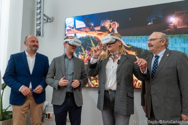 Las procesiones de Semana Santa se podrán ver con gafas de realidad virtual en la sala Domus del Pórtico